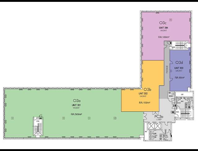 86M² OFFICE TO LET IN ROSEBANK